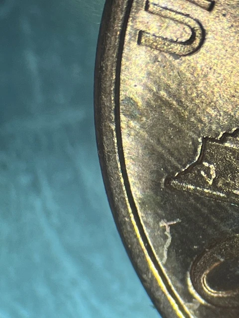 Lincoln-Cent-1991-Strike-Through--Reverse